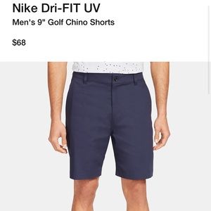 Nike Men’s Dri-Fit UV Chino Golf Shorts 9”